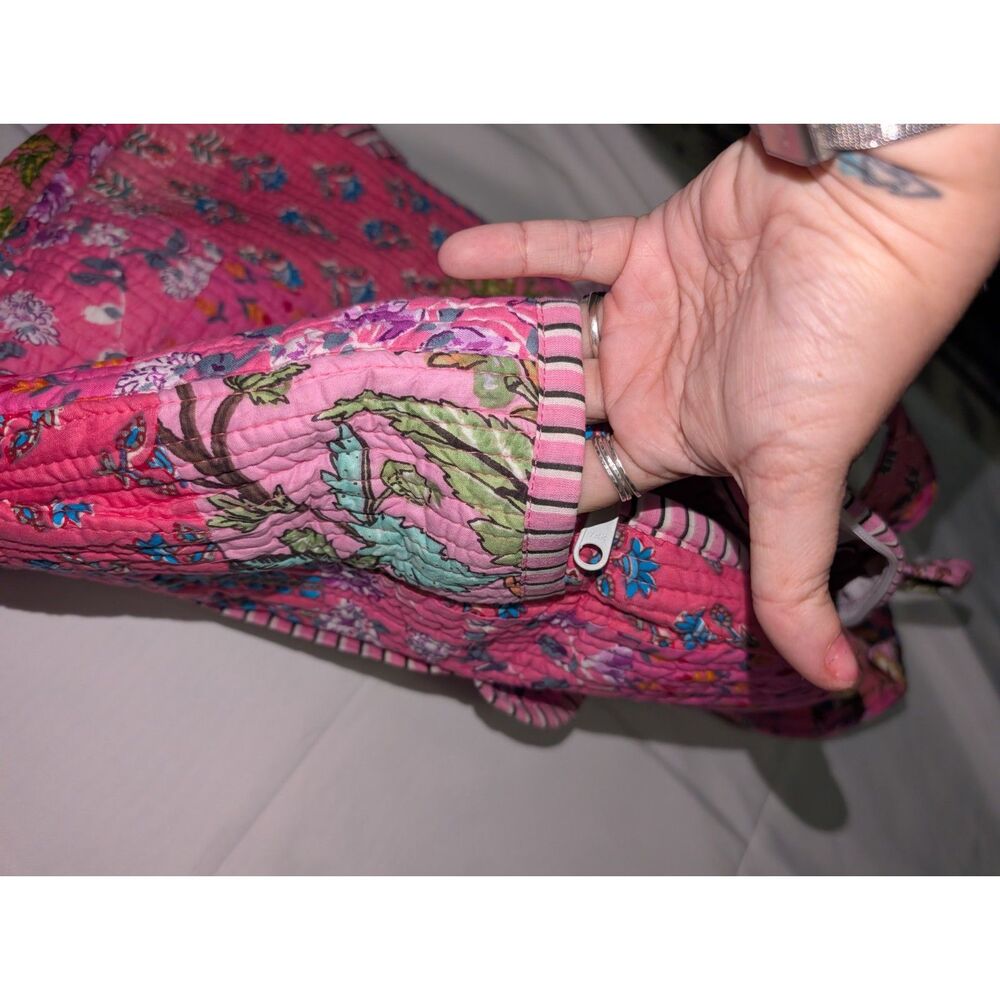 cotton patchwork backpack - Picture 4 of 7